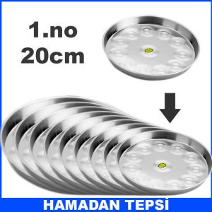 1.no 20cm Ömür Boyu Garantili Paslanmaz Çelik Fırın Tepsisi Kolay Isınıp Soğuyan Hamadan Tepsi