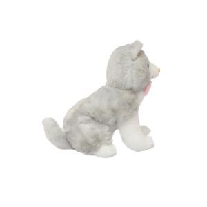 Miyavlayan Sesli Kedi Peluş Oyuncak 22 cm