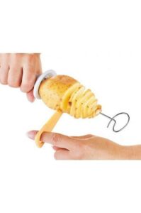Pratik Spiral Patates Dilimleyici, Çubukta Patates Cips Yapma