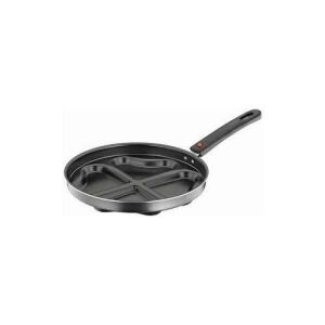 Papila Kek,omlet,crep,pasta için kalp hazneli geçmeli saplı yapışmaz  Romantik Tava kaliteli 24  cm