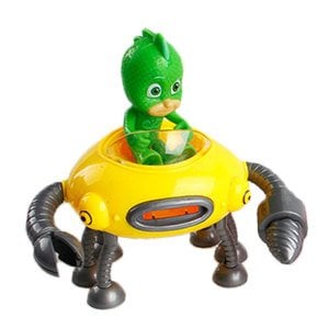 Pj Masks Karakterler Gekko Action Figure Oyuncaklar 8cm Kertenkele ve Taso Fırlatan Kollu Araç