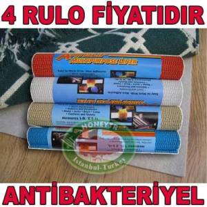 4 Rulo 30x90 Çok Amaçlı Halı Kaydırmaz Antıslıp