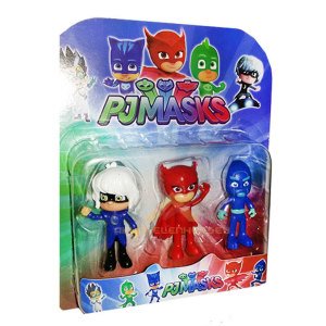 Pj Masks Luna Girl,Owlette ve Gece Ninjası Karakterler Action Figure Eğlenceli Oyuncaklar 8cm