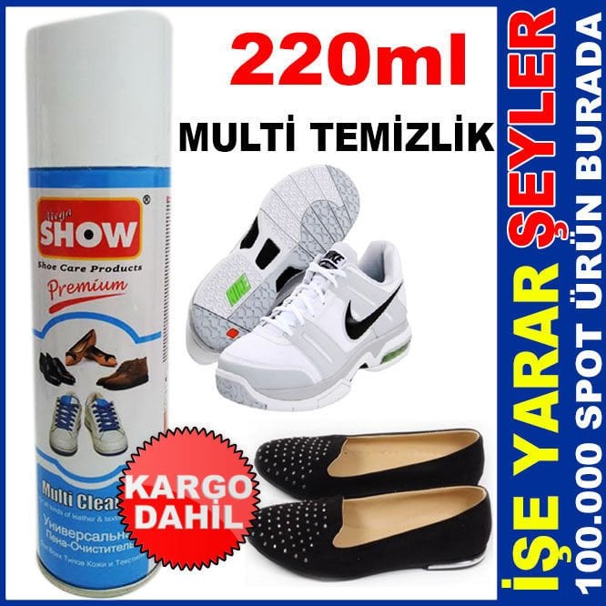 TÜM AYAKKBLRA UYGUN MULTİ TEMİZLİK SPREY BOYA KD