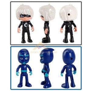 Pj Masks 6 Adet Oyun Karakterleri Action Figure Eğlenceli Sert Plastik Oyuncaklar 8-10cm