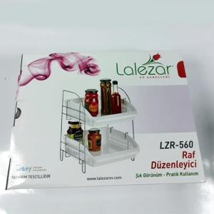 Lalezar Lzr-560 Çift Katlı Çok Amaçlı Metal Direkli Raf