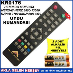 HİREMCO UYDU CİHAZI Receiver KUMANDASI KR0176
