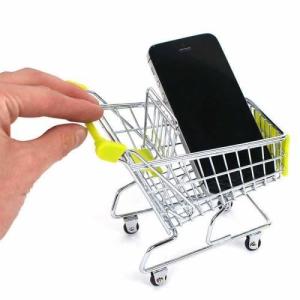 Dekoratif Mini Market Arabası - Hediyelik Eşya Kalemlik