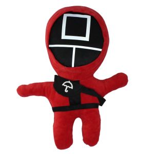 FBT9554 Peluş Squid Game Gardiyan Oyuncakları 1 Adet