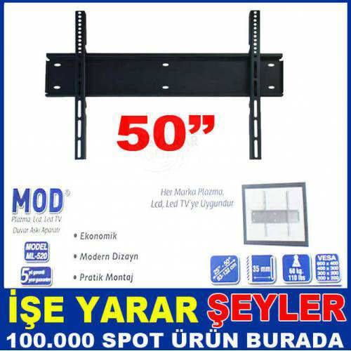 50'' Lcd,Plazma,Led Tv Sağlam Duvar Askı Aparatı Çelik Konstrüksiyon 96-140 Ekran Televizyon Askısı