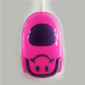 Oyuncak Elektrikli Süpürge Yatık Model (Pembe Renk)