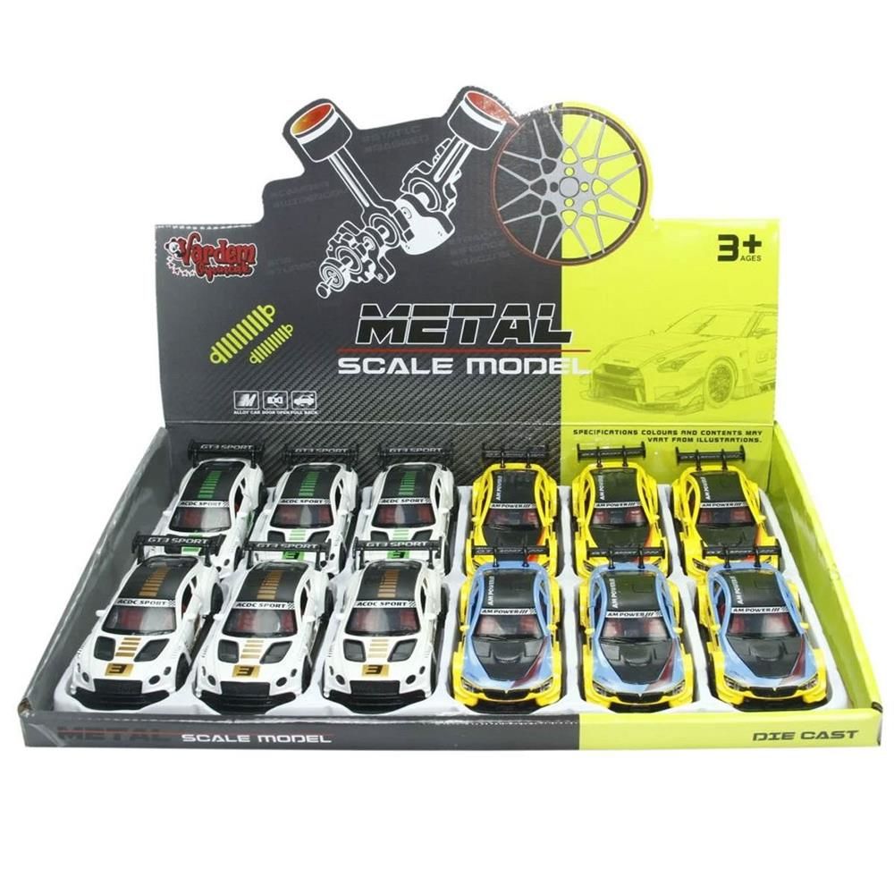 3672C ÇEKBIRAK 1:36 METAL SPOR ARABA -VRD
