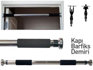 Door Way Gym Bar Kapı Koridor Barfix Demiri Krom Kaplama 62-100cm