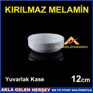 KIRILMAZ TABAK MELAMİN YUVARLAK KASE 12cm