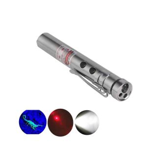Inox Watton Wt-170 Cep Feneri + Ultraviyole + Lazer 3 Farklı Işık + Pilli