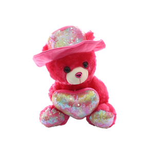 Şapkalı Ayı Peluş Oyuncak 40 cm