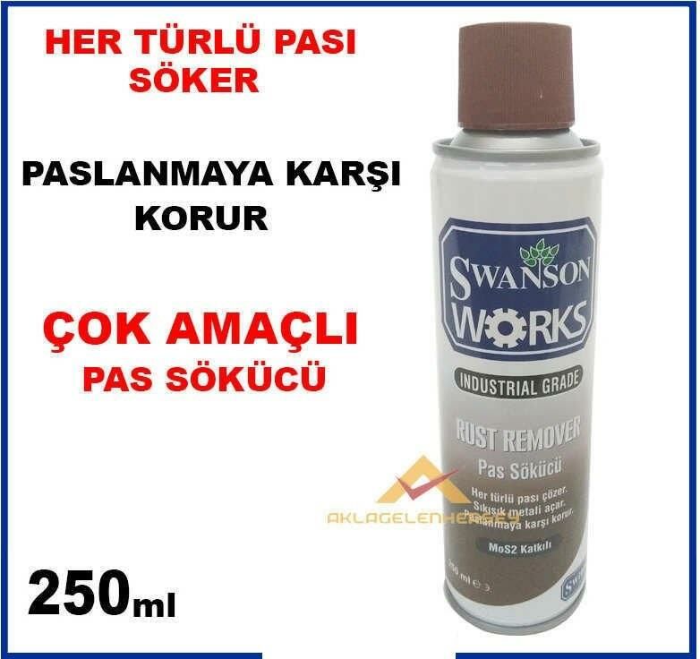 SWANSON WORKS 250ml ÇOK AMAÇLI KORUYUCU PAS SÖKÜCÜ SPREY