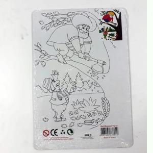Çocuklar için 36 parça 22x32 cm eğitici Nasrettin hoca puzzle