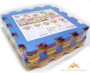 YUMUŞAK EVA PUZZLE YER KAROSU HAYVANLAR SETİ