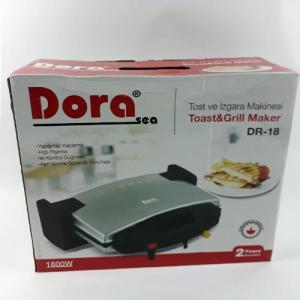 Dora dr-18 Tost Ve Izgara Makinesi 1800 W Ayarlanabilir  termostat