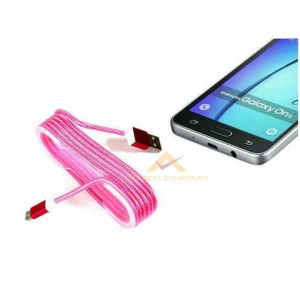 Farklı renklerde İp Örgülü 1.Kalite Micro Usb Cep Telefon Şarj Kablosu Sağlam ve Dayanıklı Samsung Kablosu