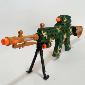 70cm TİTREŞİMLİ SESLİ IŞIKLI M-16 OYUNCAK TÜFEK