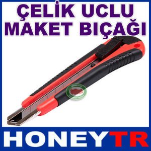 ÇELİK KORUMA UCLU KAUÇUK MUHAFAZA MAKET BIÇAĞI