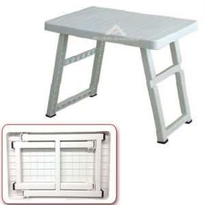 Pratik Katlanabilir Piknik Masası 48x72x5cm Ebatında Şık Tasarım Portatif Katlanır Piknik Sehpası