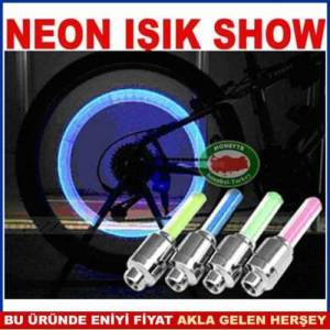 Neon Tarz Renkli Bisiklet Tekerlek Işığı Harekete Duyarlı Led Show,Araba Motorsiklet Teker Işığı