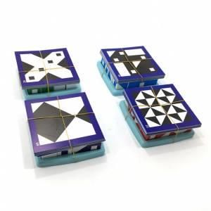 Q-Smart Cubes (Q-bitz) Zeka Beceri Akıl Oyunu Görsel Akıl Küpleri