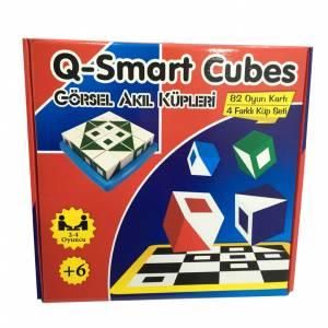 Q-Smart Cubes (Q-bitz) Zeka Beceri Akıl Oyunu Görsel Akıl Küpleri