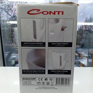 Conti Kablosuz Su Isıtıcı Kettle 1,7 lt Kapasiteli 2200W CK 235
