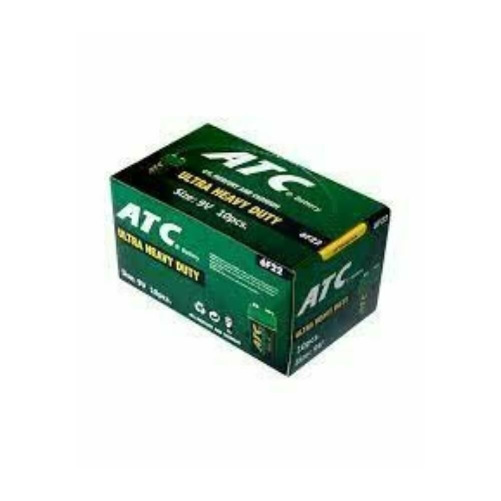 ATC Ultra Heavy Duty 9 Volt 10 Adet Pil