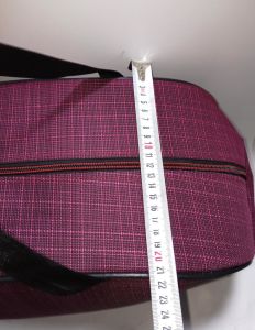 Bordo Renk Orijinal 55x35cm Spor Çanta Unisex Askılı Geniş Hacimli Seyahat Gym Fitness Spor Çantası