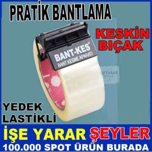 YEDEK LASTİKLİ BANT-KES KOLİ BANTI KESME APARATI-3