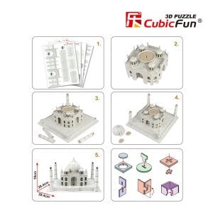 Ertnoy Eğitici 3D Kırmızı Ahşap Çiftlik Evi Maketi