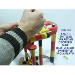 ÇOCUKLARA EN SEVECEĞİ OYUNCAĞI KENDİNİZ ÜRETİN 11 PARÇA PUZZLE BİREBİR ORJİNAL NOSTALJİK TAHTA BEŞİK