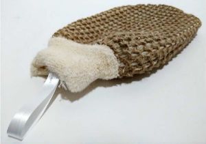 23x14cm Doğal Tül Örgülü Organik Banyo Lifi
