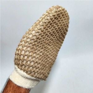 23x14cm Doğal Tül Örgülü Organik Banyo Lifi