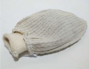 23x14cm Doğal Tül Örgülü Organik Banyo Lifi