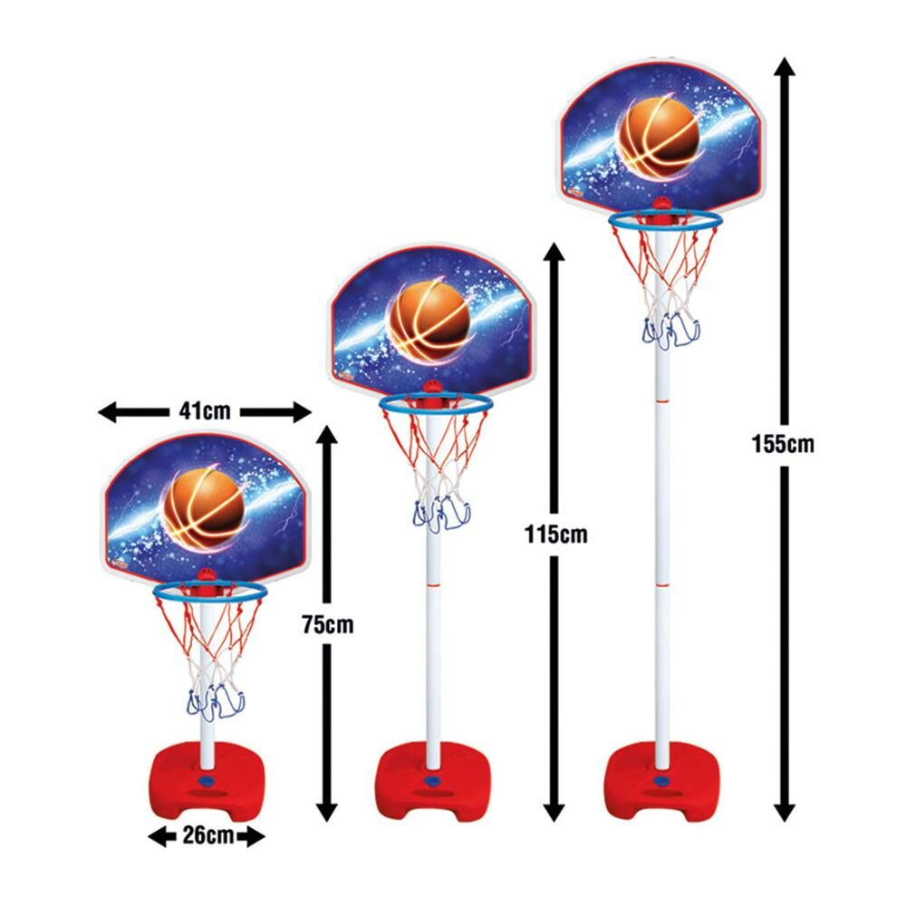 Ayaklı Basketbol Seti Ayarlanabilir Boy