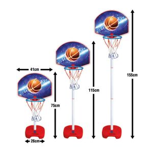 Ayaklı Basketbol Seti Ayarlanabilir Boy