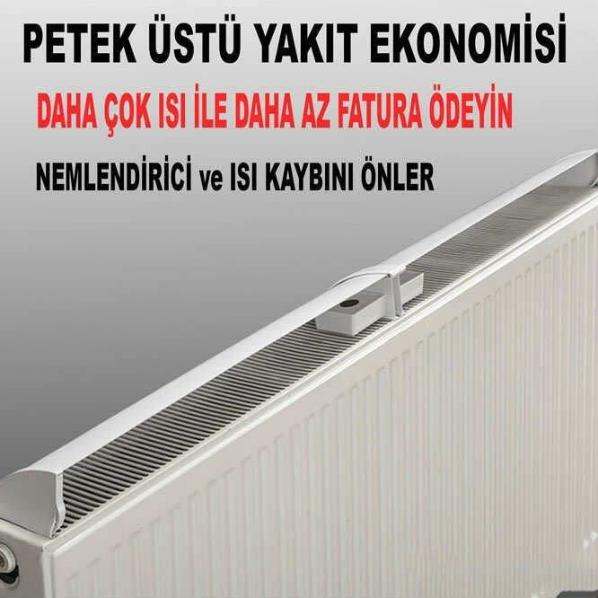 Isıfan Radyatör Üstü Isı Yönlendirici Hava Nemlendirici Doğalgaz Tasarruf Ürünü Perde Duvar Korucu