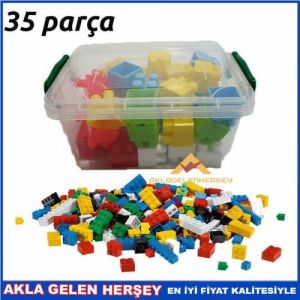 35 PARÇA ZEKA GELİŞTİRİCİ YAPI BLOKLARI LEGO SETİ