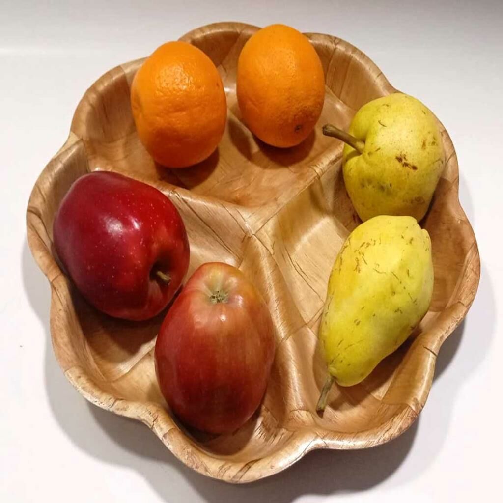 Bambo 3 Gözlü 30 Cm Çiçek Çerezlik meyvelik