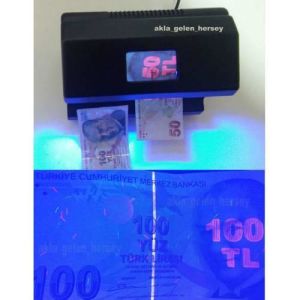 Optik Sensörlü Para Kontrol Cihazı,kızılötesi Uv Mor Işıklı Mıcro