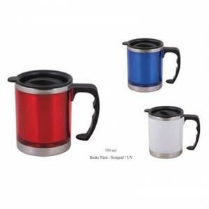 Travel Mug Termos Bardak 400 ml Isı Muhafazalı Termos Kupa