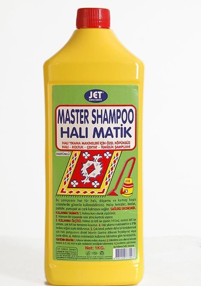 Jet Master Shampoo Köpüksüz Halımatik 1 kg Halı yıkama .makineleri için