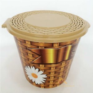 DESENLİ RENKLİ PLASTİK LÜX PATATES SOĞAN KOVASI
