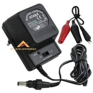 500ma 6-12v Kademeli Akü Şarj Adaptörü At-660